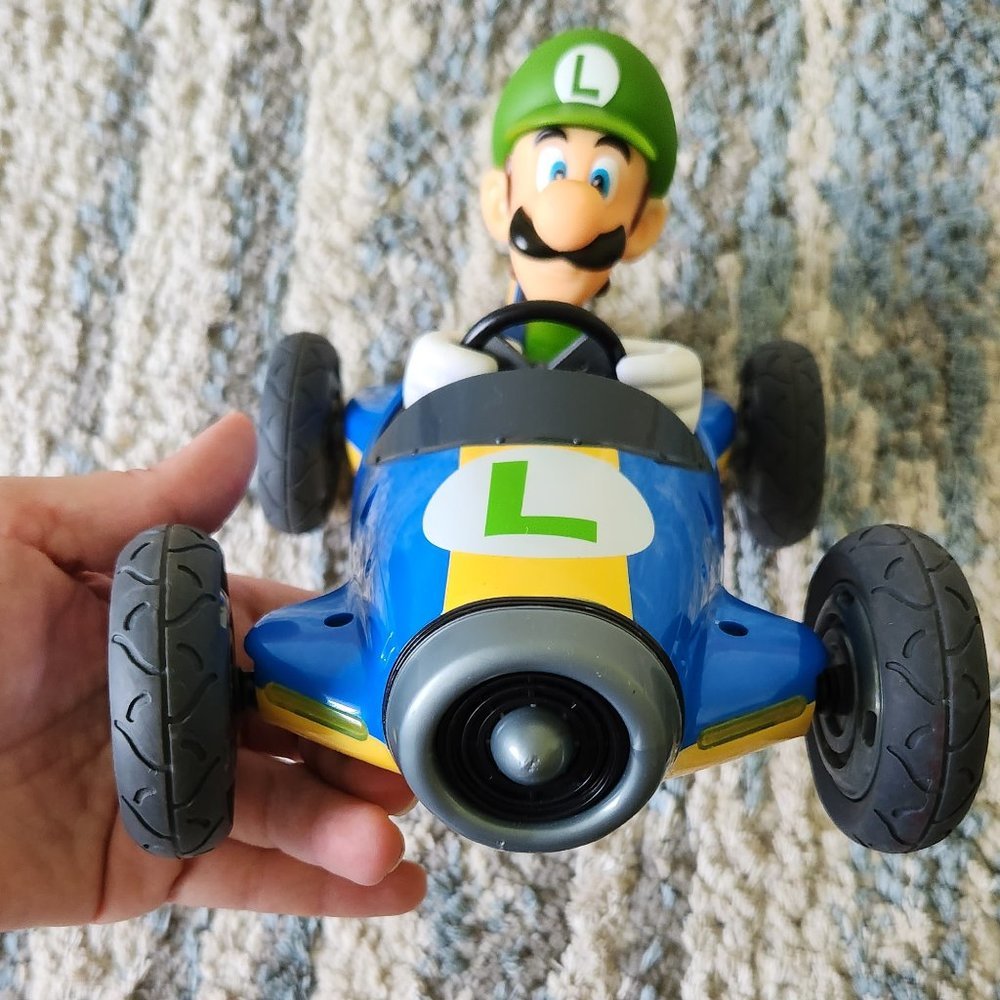 Super Mario & Luigi Carrera Mario Kart Figurines EUC - Picture 8 of 13